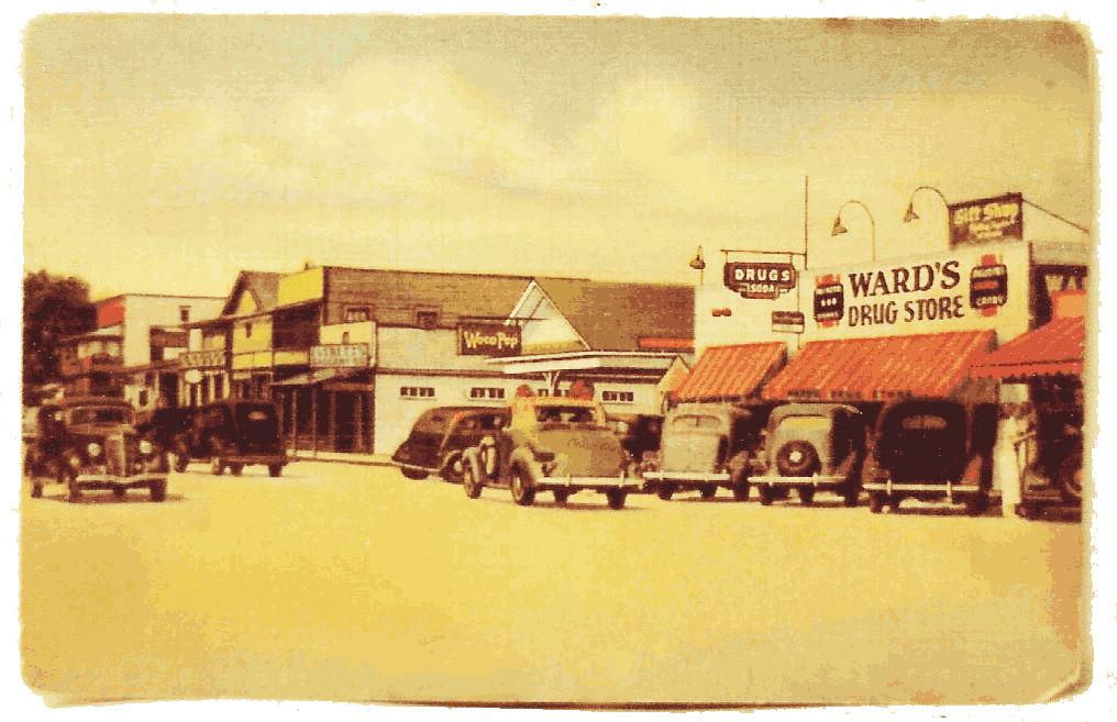 Vintage Mallery Street, St. Simons Island Georgia